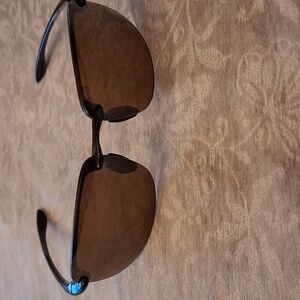 MAUI JIM men's hookipa sunglasses in gloss black